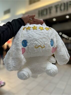 Cinnamon Rolls Plush Backpack (12.6" × 9.8" × 5.9")